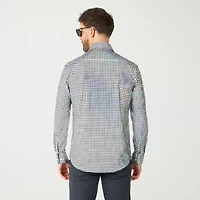 Opposuits Discoballer Mens Long Sleeve Dress Shirt