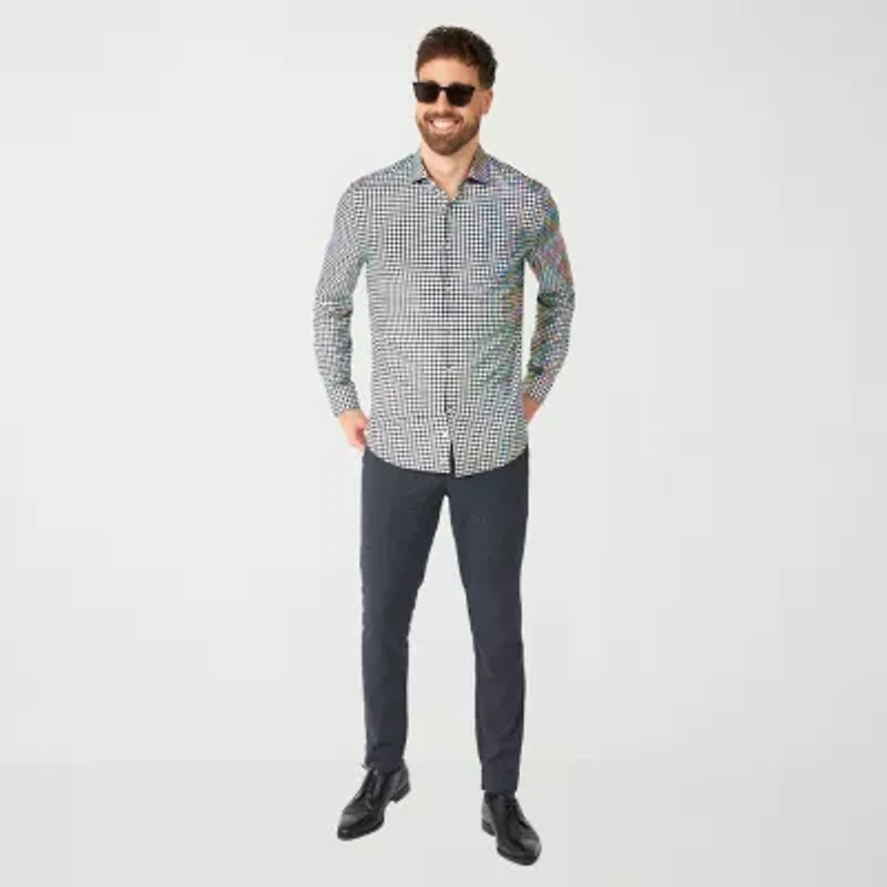 Opposuits Discoballer Mens Long Sleeve Dress Shirt