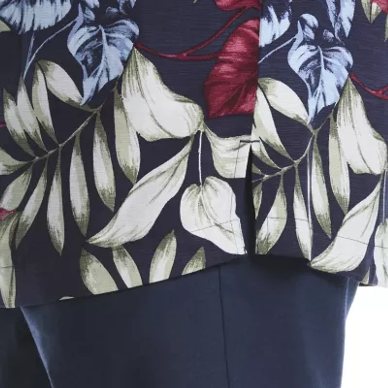 Cubavera Mens Short Sleeve Regular Fit Big and Tall Button-Down Shirt