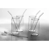 Gibson Home Zadie 10-pc. Glass Tumbler and Straw Set