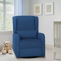 Madison Park Curved Slope-Arm Recliner