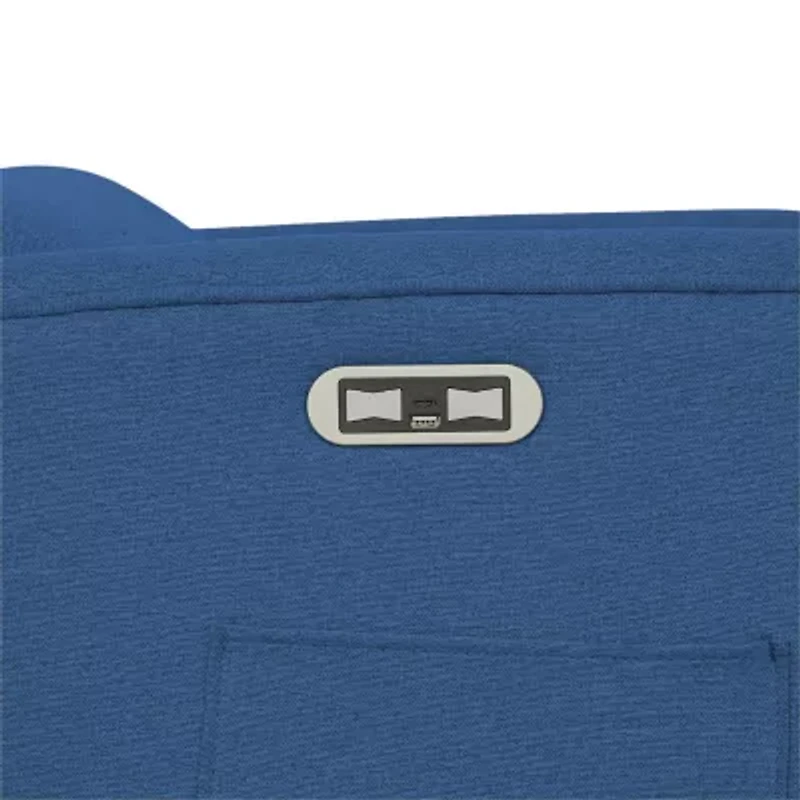 Madison Park Curved Slope-Arm Recliner