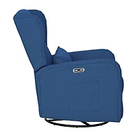 Madison Park Curved Slope-Arm Recliner