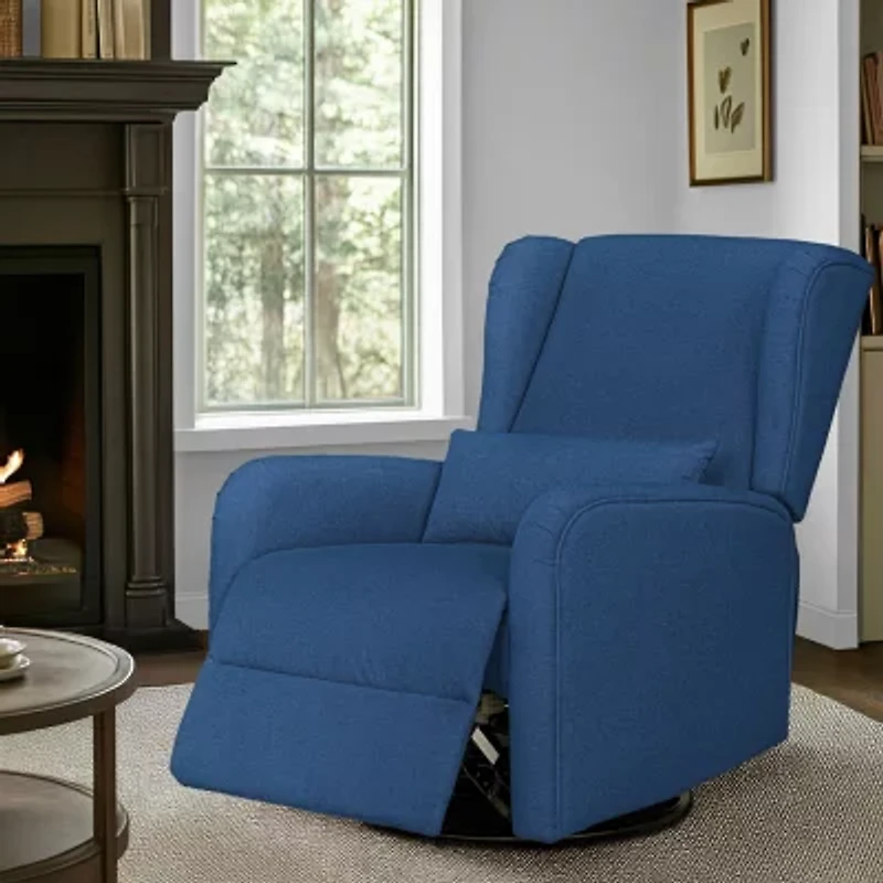Madison Park Curved Slope-Arm Recliner