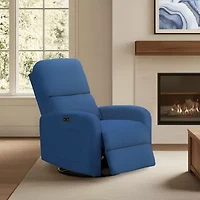 INK+IVY Curved Slope-Arm Recliner