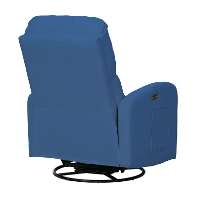INK+IVY Curved Slope-Arm Recliner