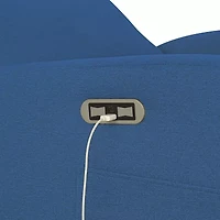 INK+IVY Curved Slope-Arm Recliner