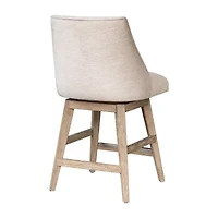 Martha Stewart Winfield Swivel Counter Counter Height Bar Stool