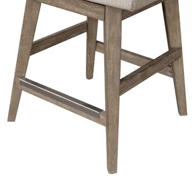 Martha Stewart Winfield Swivel Counter Counter Height Bar Stool