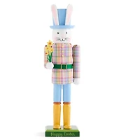 Layerings Boy Bunny Wood Nutcracker