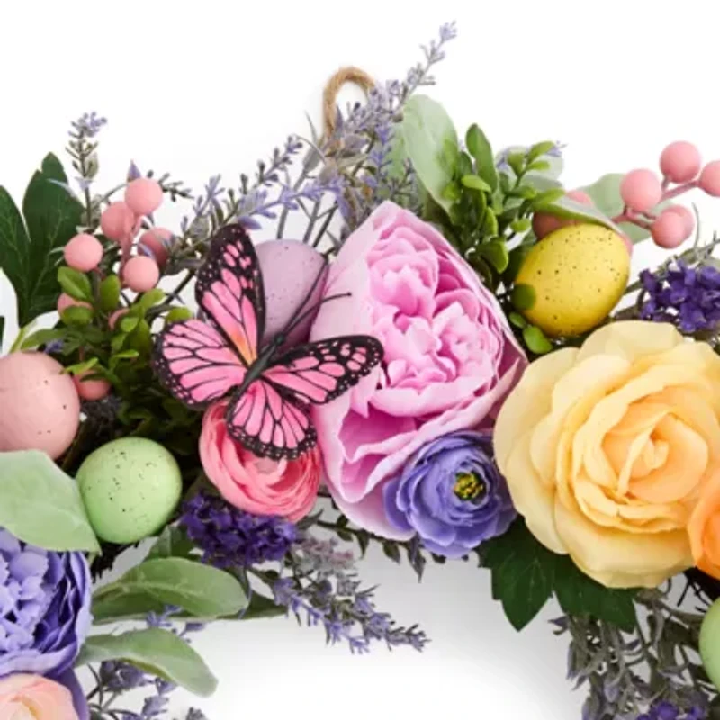 Layerings Lavender Fields Wreath