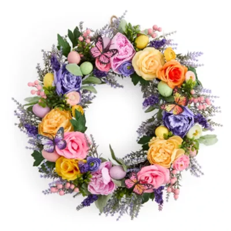 Layerings Lavender Fields Wreath