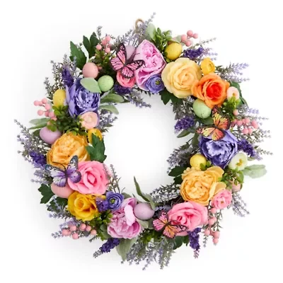 Layerings Lavender Fields Wreath