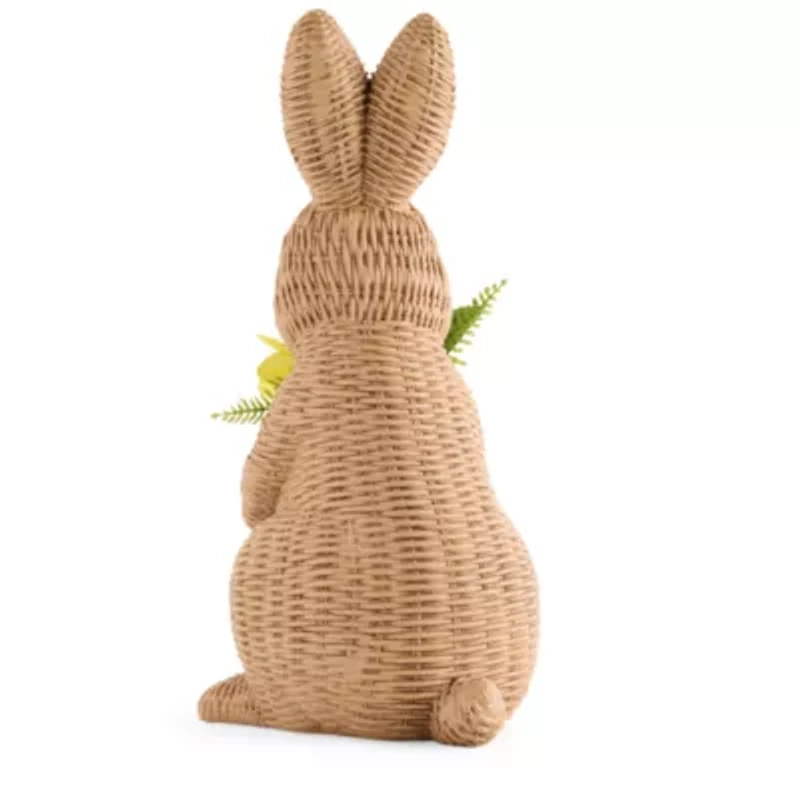 Layerings Standing Jute Bunny Easter Tabletop Decor