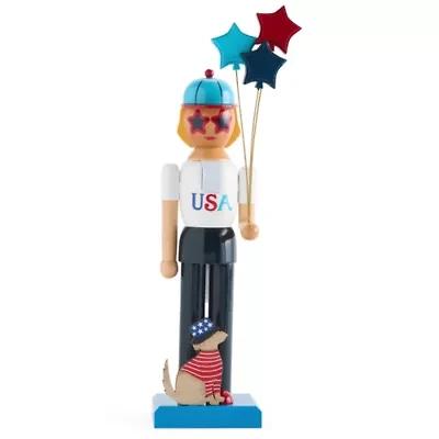 Layerings Americana Wood Nutcracker