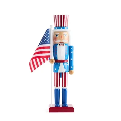 Layerings Americana Wood Nutcracker