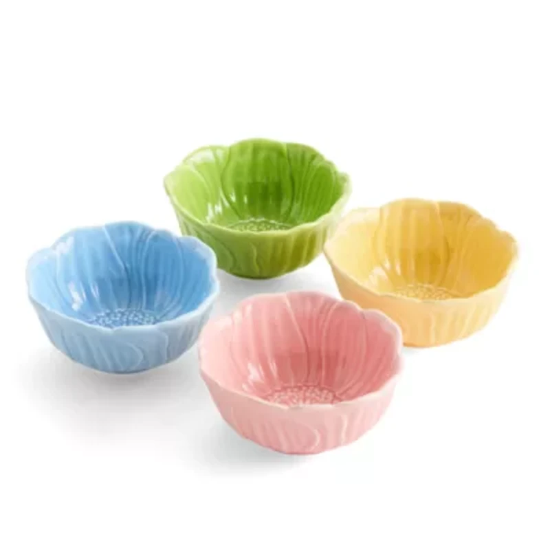 Layerings Easter Floral 4-pc. Bowl
