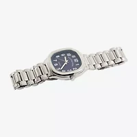 U.S. Polo Assn. Mens Silver Tone Strap Watch Usc80841jc