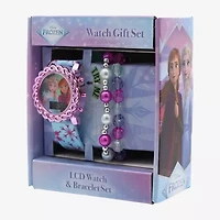 Disney Frozen Girls Blue 3-pc. Watch Boxed Set Fzn45188jc