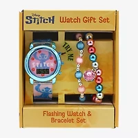 Disney Collection Bluey Girls Multicolor 3-pc. Watch Boxed Set Las40044jc