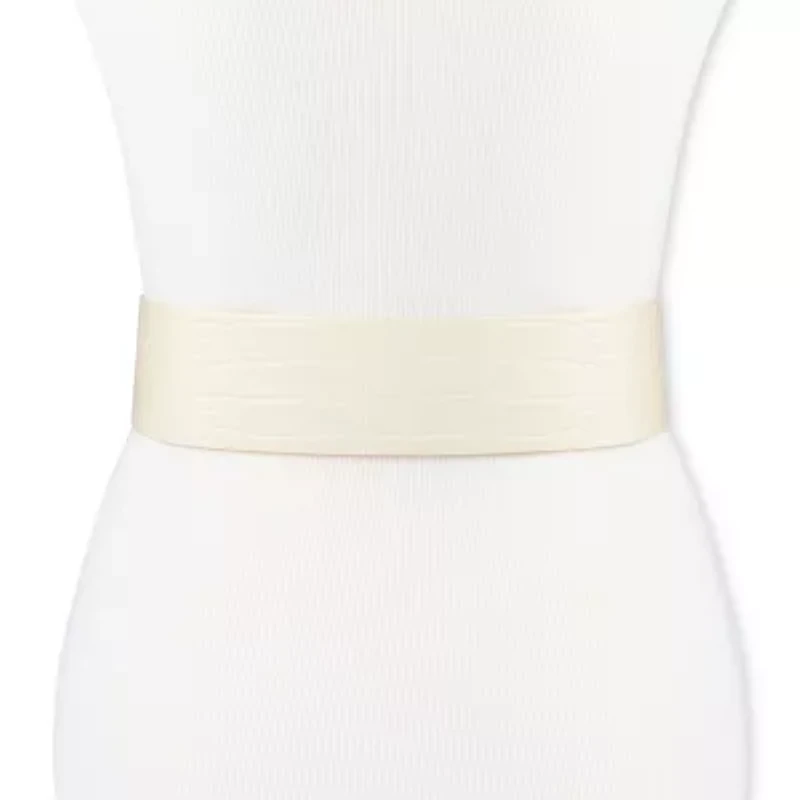 JS Jessica Simpson 2.5" Double Bucke Womens Belt