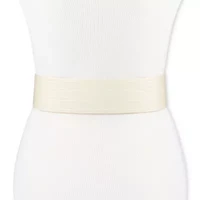 JS Jessica Simpson 2.5" Double Bucke Womens Belt