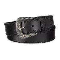 JS Jessica Simpson 1.5" Stitched Western Womens Belt
