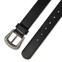 JS Jessica Simpson 1.5" Stitched Western Womens Belt