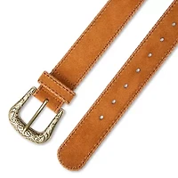 JS Jessica Simpson 1.5" Stitched Western Womens Belt
