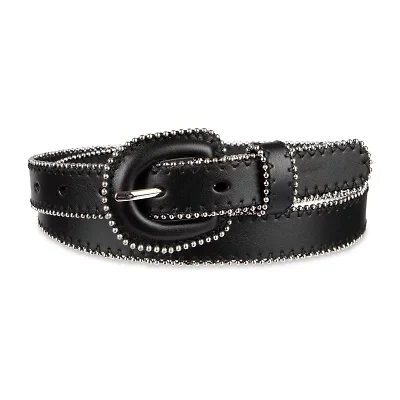 JS Jessica Simpson 1" Ball Chain Covered Womens Belt