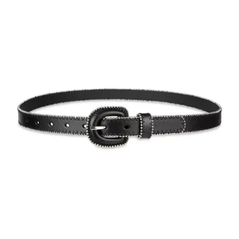 JS Jessica Simpson 1" Ball Chain Covered Womens Belt