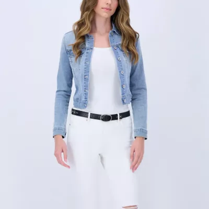 JS Jessica Simpson 1" Jewled Centerbar Womens Belt