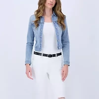 JS Jessica Simpson 1" Jewled Centerbar Womens Belt