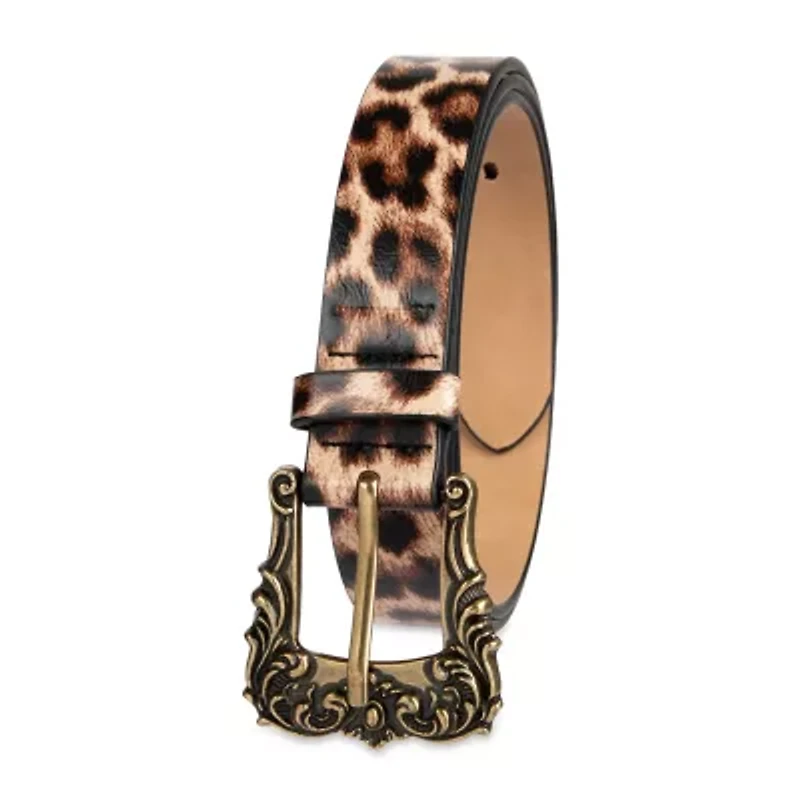 JS Jessica Simpson Ornate Buckle 1 Pair Womens Belt