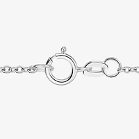 Gemstone Sterling Silver 18 Inch Pendant Necklace