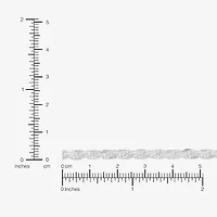 Made in Italy Mens Sterling Silver 24 Inch Rope Chain Necklace