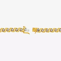 (I, I2) Womens 2 CT. T.W. Lab Grown White Diamond 14K Gold Over Silver 8 Inch Tennis Bracelet