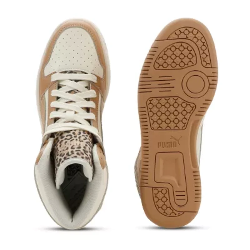 PUMA Rebound Layup Nubuck Marble 2 Mens Basketball Shoes