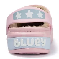 Toddler Girls Bluey Cozy Clog