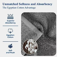 SUPERIOR® Madison Collection | Plush Egyptian Cotton 2-pc. Bath Sheet