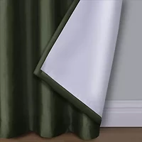 Max Blackout Mystique Grommet Top 100% Single Curtain Panel