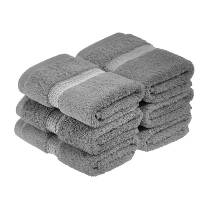SUPERIOR® Madison Collection | Plush Egyptian Cotton 6-pc. Quick Dry Washcloth
