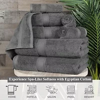 SUPERIOR® Madison Collection | Plush Egyptian Cotton 6-pc. Quick Dry Washcloth