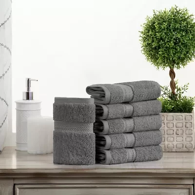 SUPERIOR® Madison Collection | Plush Egyptian Cotton 6-pc. Quick Dry Washcloth