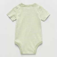 Okie Dokie Baby Boys Round Neck Short Sleeve Bodysuit