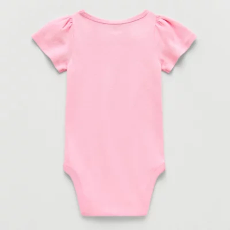 Okie Dokie Baby Round Neck Short Sleeve Bodysuit