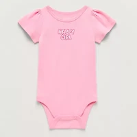 Okie Dokie Baby Round Neck Short Sleeve Bodysuit