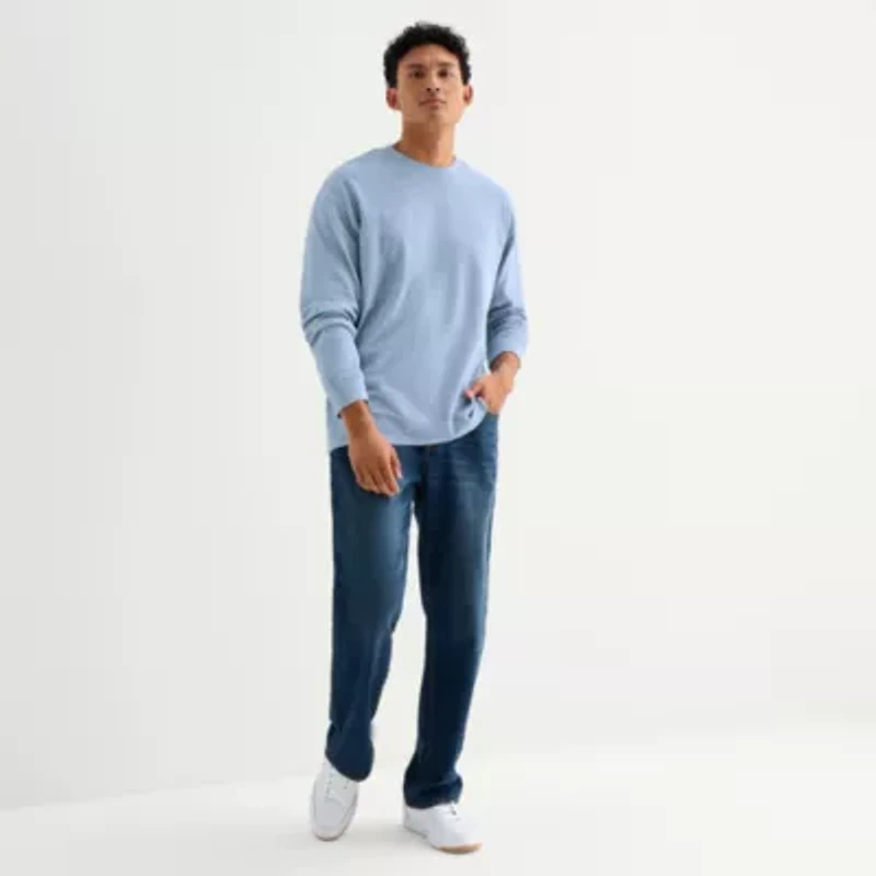 Arizona Mens Crew Neck Long Sleeve T-Shirt