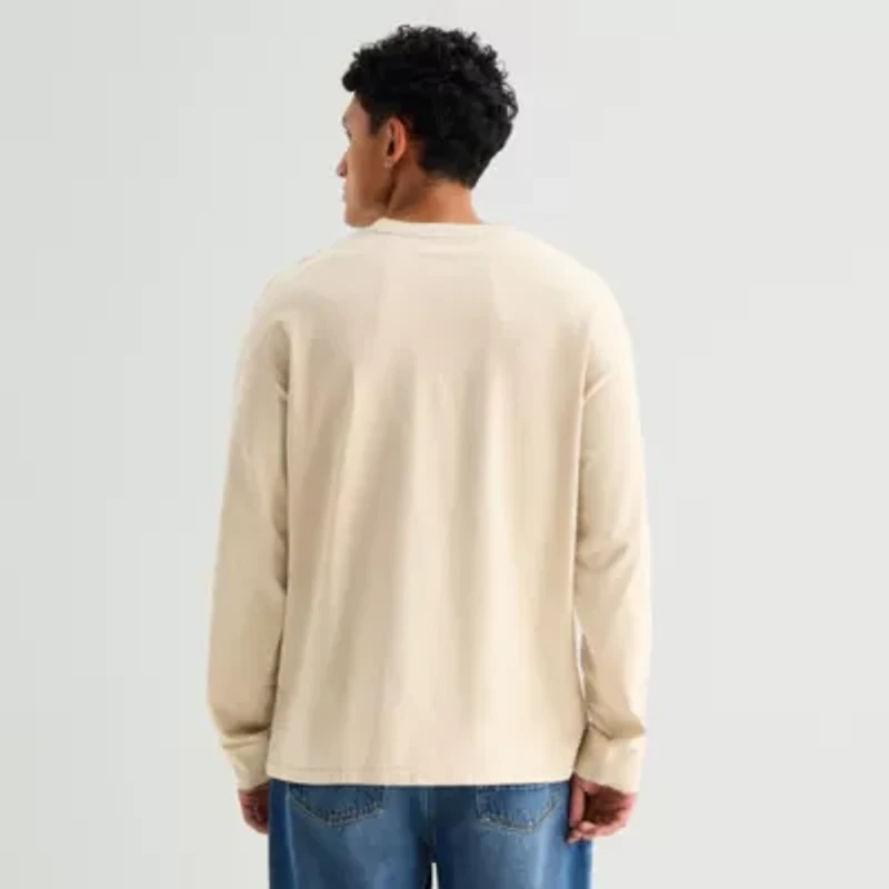 Arizona Mens Crew Neck Long Sleeve T-Shirt