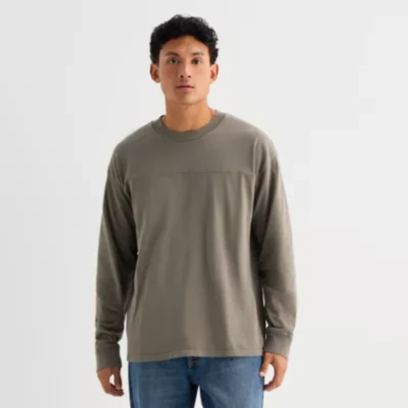 Arizona Mens Crew Neck Long Sleeve T-Shirt